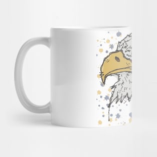 Eagle watercolor sketch Mug